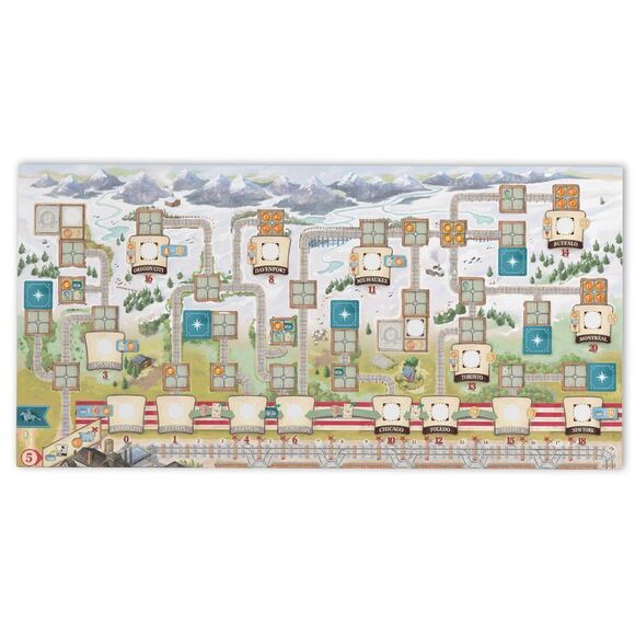 Great Western Trail (2nd Edition): Rails to the North Board Game Expansion - Picture 2 of 5